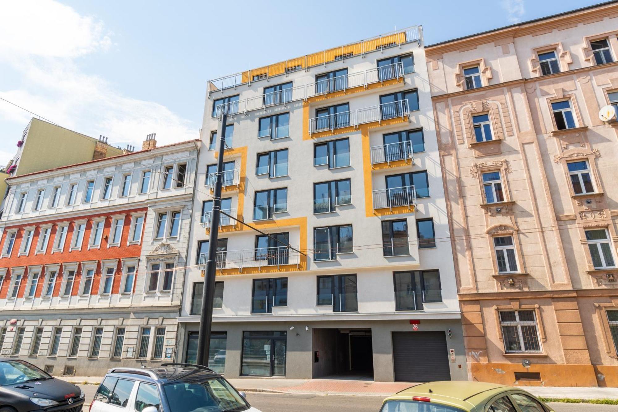 Brand New Studio Apartment # 45 With Free Parking In The City Center Prag Eksteriør billede